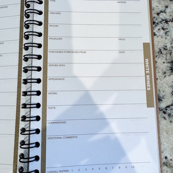 Wine Notes Notebook - Picture 5 of 6